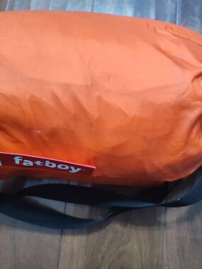 Orange Inflatable Lounger Air Sofa - Fatboy